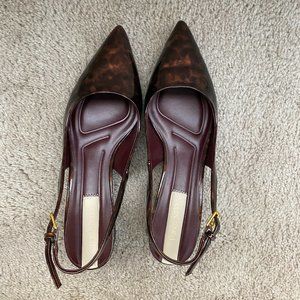 Franco Sarto Tortoise Shell Heels
